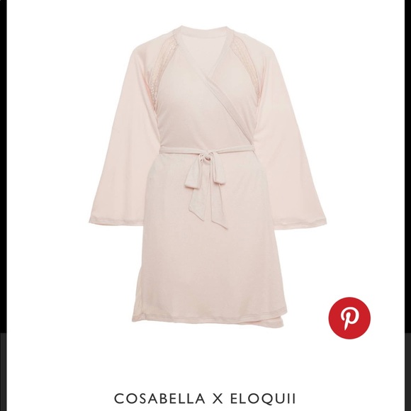 COSABELLA X ELOQUII Sweet Dreams Robe & Romper - Picture 3 of 9